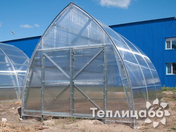 Фермер-4,6 промышленная теплица длиной от 4,2 м., под сотовый поликарбонат